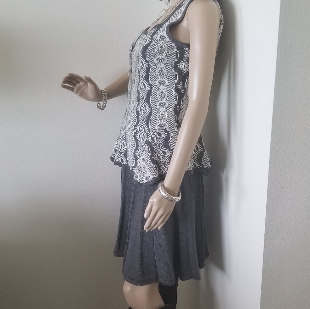 CAbi SweaterSkirt Set